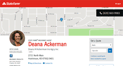 Desktop Screenshot of deanamackerman.com